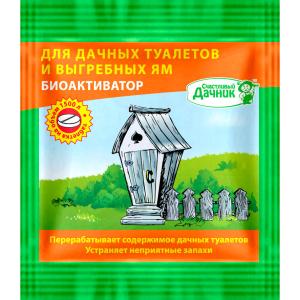 Биоактиватор для септиков, выгребных ям, дачных туалетов	"Счастливый дачник" таблетка, 5 г - картинка 1