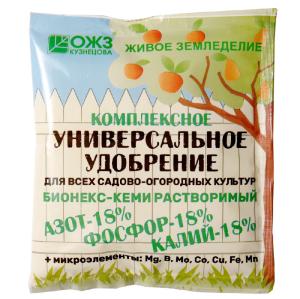Бионекс-Кеми (комплексное универсальное удобрение 18:18:18 + микроэлементы), 200 г - картинка 1